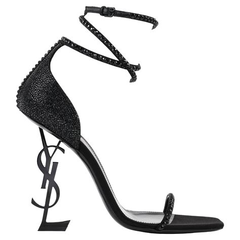 yves saint laurent swarovski crystal heels|SAINT LAURENT Heels for Women .